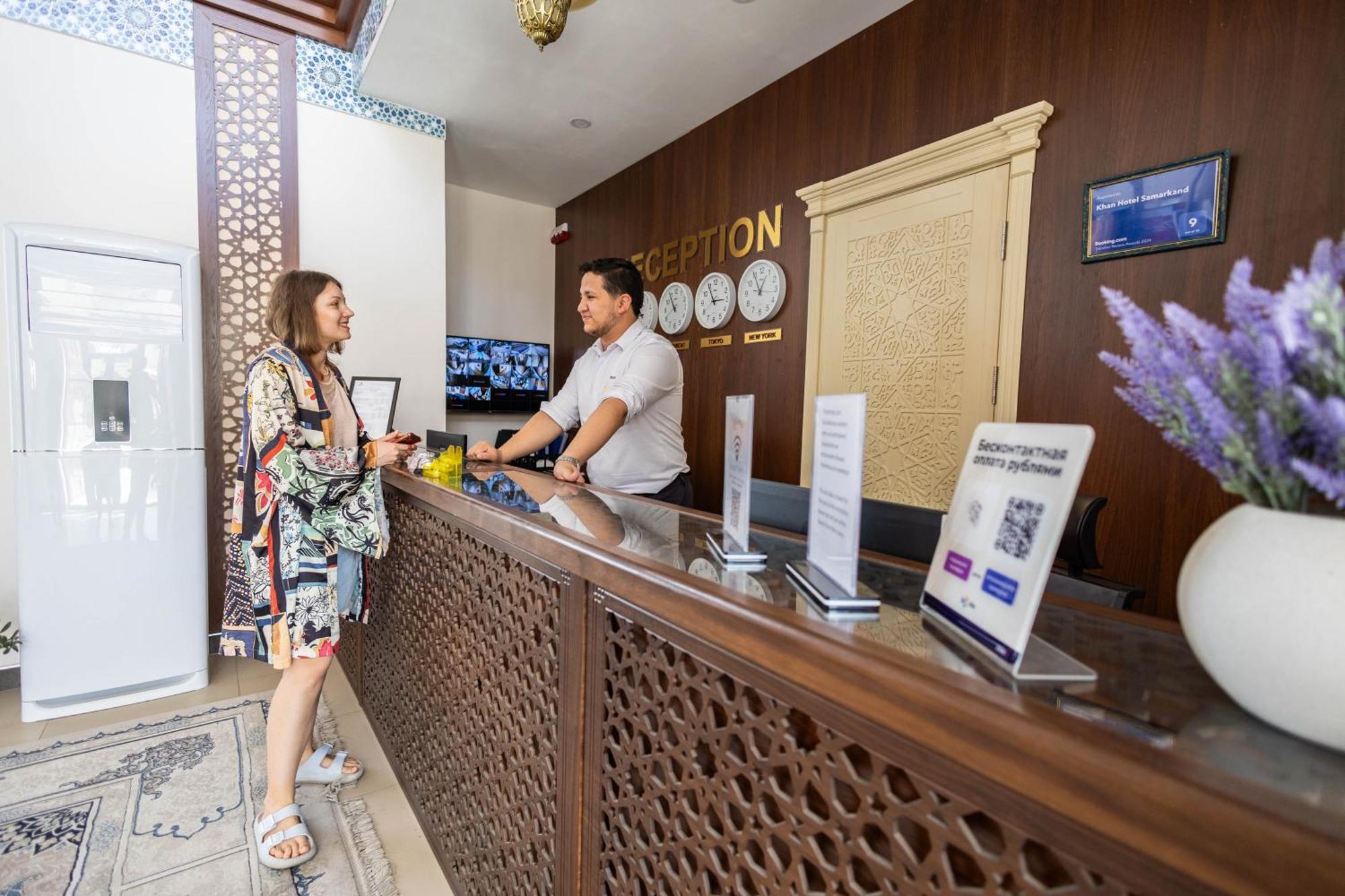 Khan Hotel Σαμαρκάνδη Εξωτερικό φωτογραφία